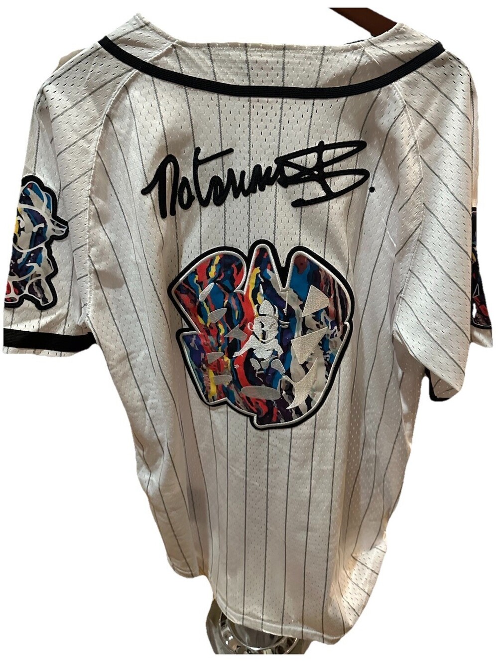 Notorious BIG Biggie Smalls Bad Boy Jersey Headgear Classics L Hip Hop Mesh